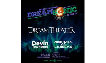 Dreamsonic 2023 with Dream Theater, Devin Townsend & Animals As Leaders – Hollywood, FL 6/22/23